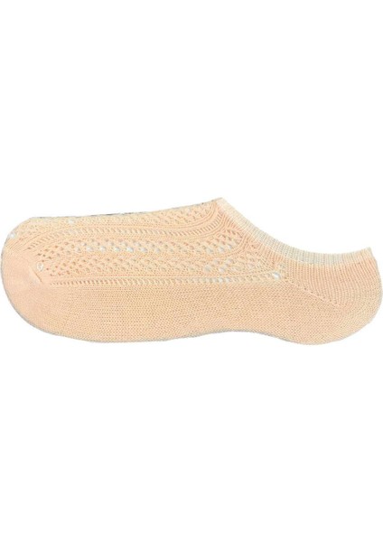 12 Adet Kadın Sneaker Dantelli File Pamuklu Yumuşak Çorap