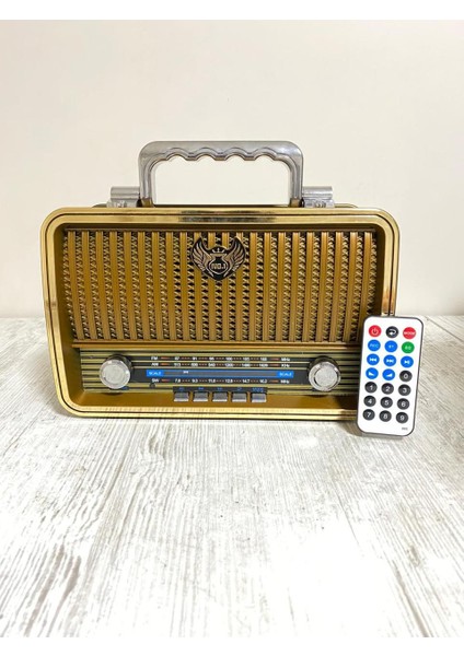 RT-859BT Usb/sd/fm/bluetooth Destekli Kumandalı Nostaljik Radyo