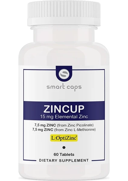 Zincup Çinko 15 mg 60 Tablet