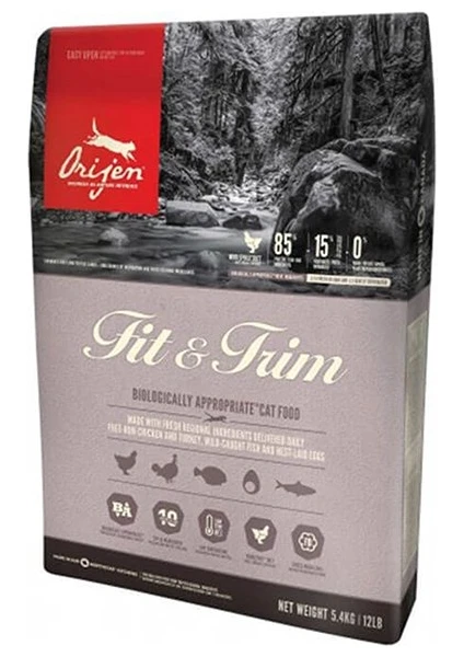 Fit-Trim Tahılsız  Diyet Kedi Maması 5,4 kg