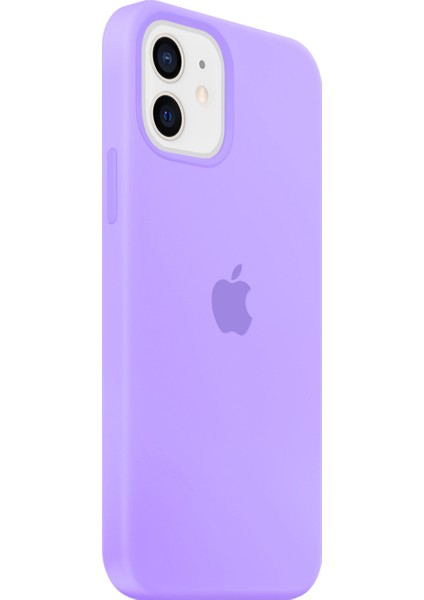 Apple iPhone 11 Lansman Kılıf Silikon Lila