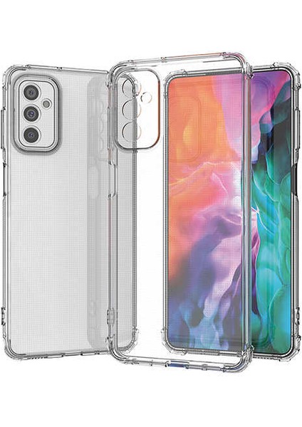 Galaxy M23 Kılıf Köşeleri Airbagli Kamera Korumalı Silikon