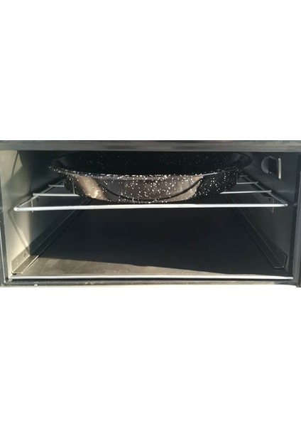 MF45 Model Soba Kuzine Soba Mat Siyah 40 cm Fırınlı Soba Dorello Soba Döküm Soba