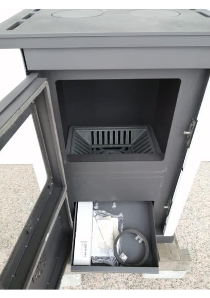 Beyaz Avanos Kaloriferli Zigana Dorello Beyazdk-29 Kuzineli, Şömineli Katı Yakıt Sobası fiyatları