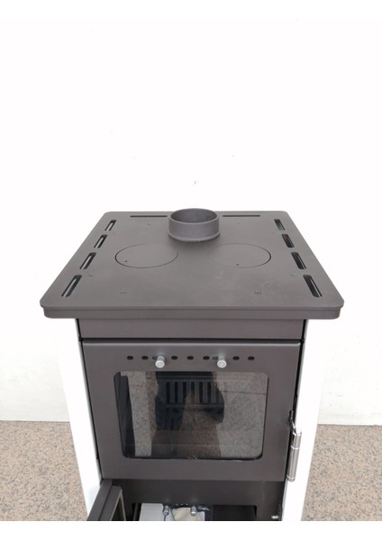 Beyaz Avanos Kaloriferli Zigana Dorello Beyazdk-29 Kuzineli, Şömineli Katı Yakıt Sobası fırsatları