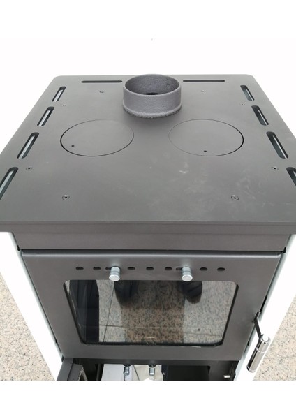 Beyaz Avanos Kaloriferli Zigana Dorello Beyazdk-29 Kuzineli, Şömineli Katı Yakıt Sobası indirimleri