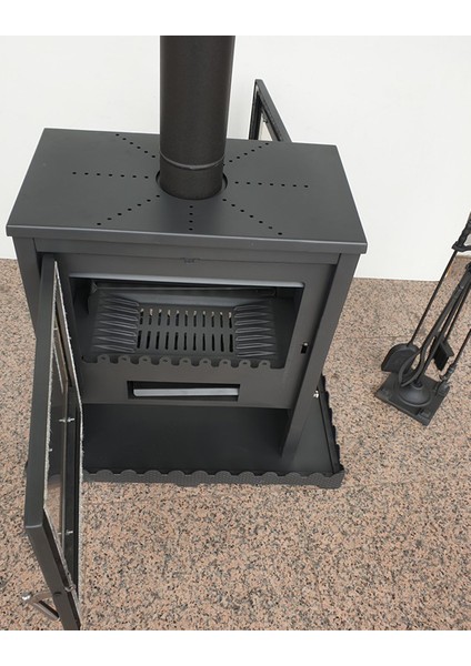 MF111 Model Twin Döküm Soba Kuzine Soba Imalattan Soba