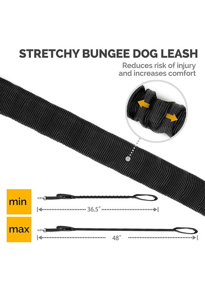 Köpek Tasma Güçlü Dayanıklı Tasma Çift Döngü Kolları ile Halat Çekme - Siyah (Yurt Dışından) fırsatları