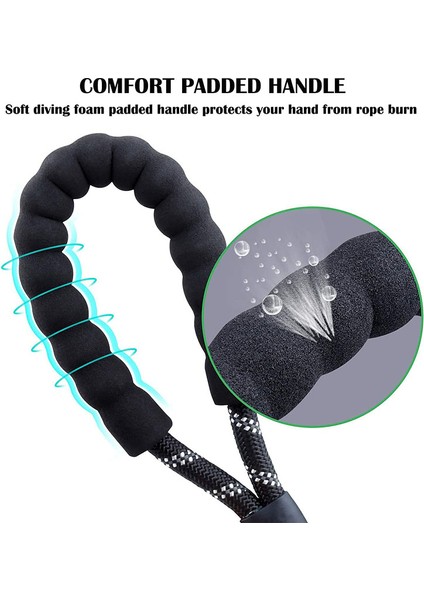 006 # Köpek Tasma Uzun Kurşun Eğitim Izleme Hattı Rahat Kolu Ağır Köpek Yavrusu Halatı - Kırmızı (Yurt Dışından)