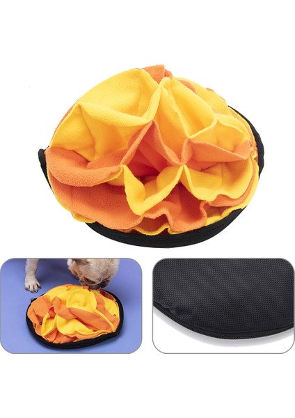 30 * 30 cm Interaktif Besleme Oyunu Snuffle Mat Köpek Kediler Köpekler Için Dağıtıcı Kase Tedavi (Yurt Dışından)