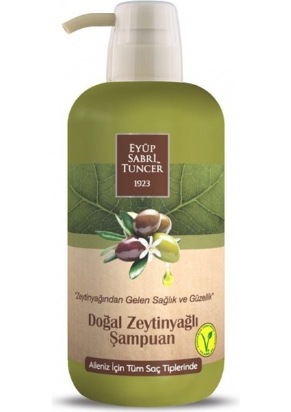 Doğal Zeytinyağlı Şampuan 600 ml