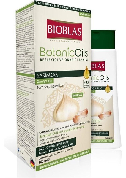 Bıoblas Şampuan 360 ml Sarımsak