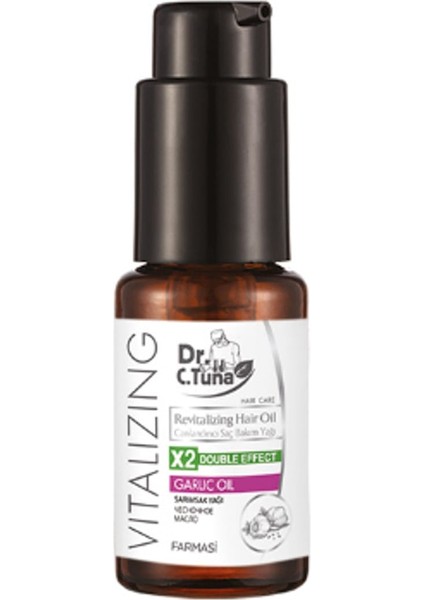 Dr. C. Tuna Vitalizing Sarımsak Besleyici Saç Bakım Yağı 30 ml