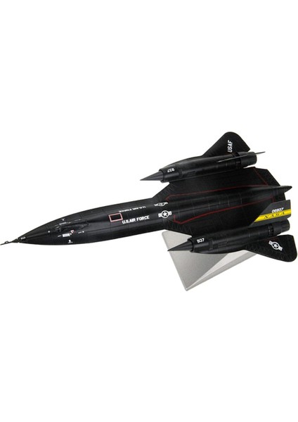 1/144 SR-71A Blackbird Reconnaissance Jet Uçak Modeli W / Alaşımlı Stand (Yurt Dışından)