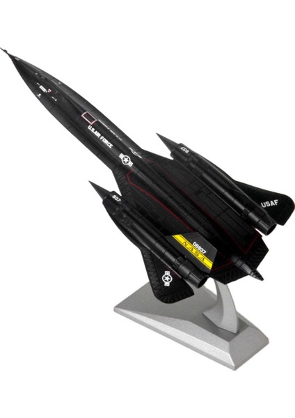 1/144 SR-71A Blackbird Reconnaissance Jet Uçak Modeli W / Alaşımlı Stand (Yurt Dışından)