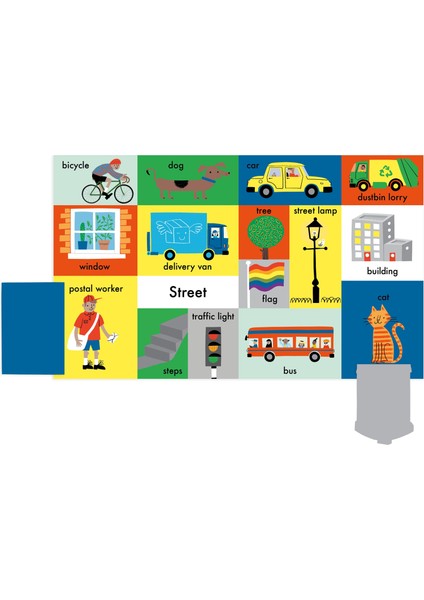 100 First Words: City: With Big Flaps To Lift! - Edward Underwood
