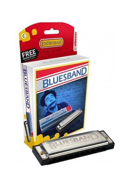 Hohner M55901X 559/20 C (Do) Blues Band Mızıka Kutulu