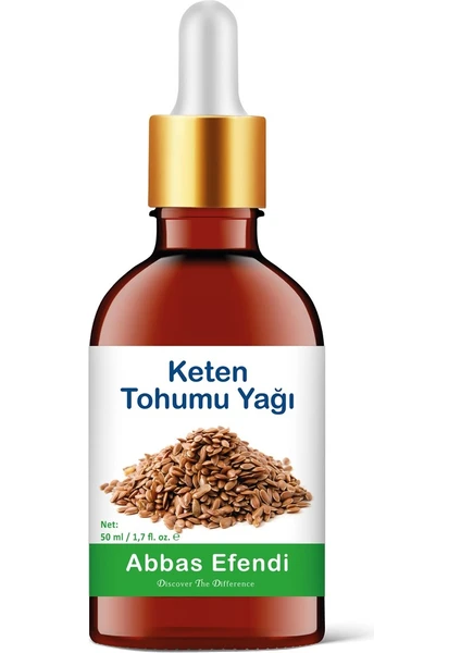 Abbas Efendi Keten Tohumu Yağı 50 ml