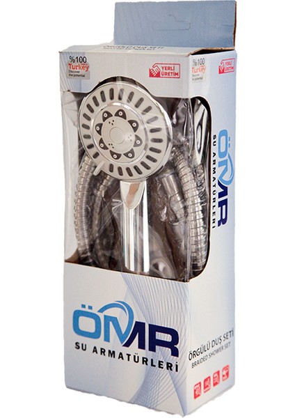 Örgülü Duş Seti̇ Braided Shower Set