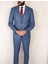 Slimfit Yelekli Drop 6 Takım-Mavi 1