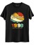 Vintage 1990 Retro Siyah Tshirt 1