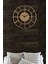 Bunnela Metal Gold/Eskitme Rengi Duvar Saati 50X50Cm Mds-50 2