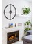 Nuvola Metal Siyah Duvar Saati 50X50Cm Mds-50 5