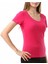 Kadın Basic T-Shirt Elvo Fuşya 1