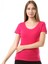 Kadın Basic T-Shirt Elvo Fuşya 2
