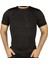 Unisex Siyah Spor Koşu Termal Basic T-Shirt 1