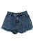 Onlchıara Wave Raw Bayan Kot Shorts Mavi 1
