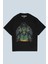Murder Siyah Oversize T-Shirt 2