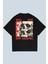 Skull Head Siyah Oversize T-Shirt 1