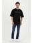 No Bad Vibes Siyah Oversize T-Shirt 2