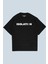Isolation Siyah Oversize T-Shirt 2