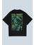 Cool Rabbit Siyah Oversize T-Shirt 1