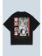 Japan Tiger Siyah Oversize T-Shirt 1