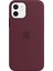 Apple iPhone 11 Lansman Kılıf Silikon Bordo 2