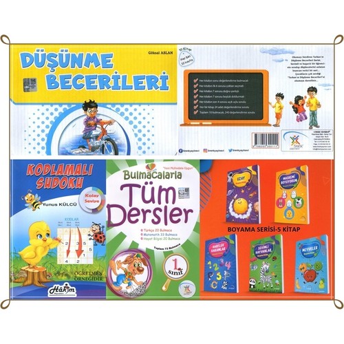 2K 1 s n f Hik ye Seti Kodlamal Sudoku T m Bulmaca Boyama Kitab 