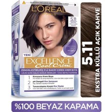 L'Oréal Paris Loreal Excellence Cool Creme 5.11 Ekstra Küllü Açık Kahve