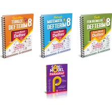 Arı Yayıncılık 8.Sınıf Türkçe Matematik Fen Defterim ve 8.Sınıf Son Model Paragraf