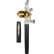 Kkmoon Balıkçılık Rod Reel Combo Set Mini Teleskopik Taşınabilir (Yurt Dışından)