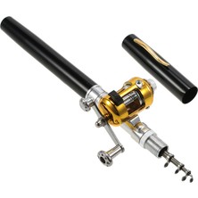 Kkmoon Balıkçılık Rod Reel Combo Kit Seti Mini Teleskopik (Yurt Dışından)