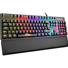 Everest Kb-Gx7 Bluesky 21 Işık Efektli Red Swıtch Bilek Destekli Mekanik Gaming