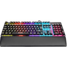 Everest Kb-Gx7 Bluesky 21 Işık Efektli Red Swıtch Bilek Destekli Mekanik Gaming