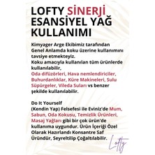 Lofty 10'lu Set Sinerji Karışım Esansiyel Uçucu Yağ Buhurdanlık Yağı Aromaterapi Difüzör, Esans