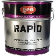 Gen Selülözik Myağlı Boya Metal Boyası Metalik Gri 850 gr