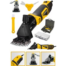 Steiner Alman 4200 W Devir Ayarlı Çelik Şanzuman Bakır Sargılı Koyun Kırkma Kırpma Makinesi Alüminyum Çanta