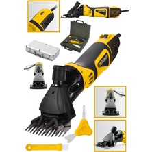 Steiner Alman 4000 W Devir Ayarlı Çelik Şanzuman Bakır Sargılı Koyun Kırkma Kırpma Makinesi Alüminyum Çanta