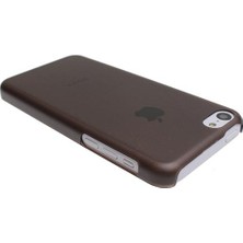Aksesuar Adası Apple iPhone 5c 0,3mm Ultra Slim Sert Kauçuk Kılıf - Gri